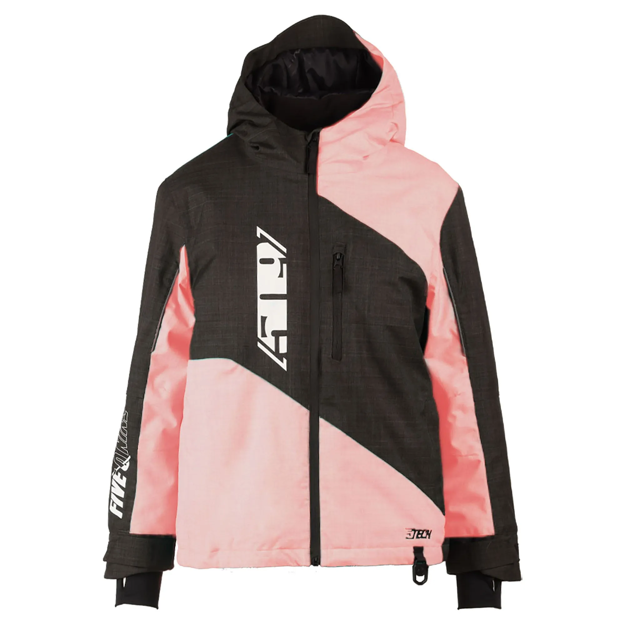 509  Youth Rocco Snowmobile Jacket Waterproof Insulated Snow Dusty Rose