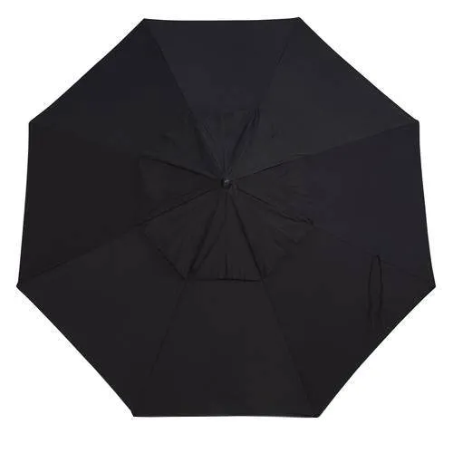 9' Deluxe Umbrella - Black