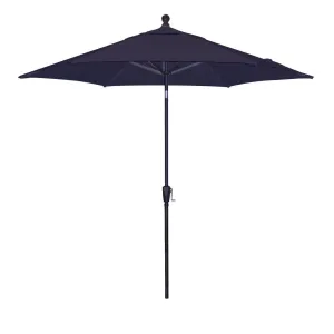 9' Push Button Tilt Umbrella - Navy