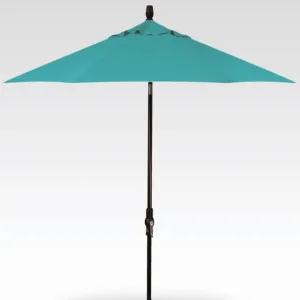9ft Auto Tilt Umbrella - Canvas Aruba