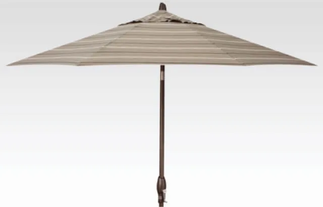 9ft Auto Tilt Umbrella - Canvas Aruba