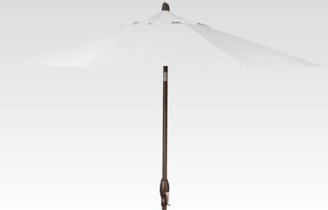 9ft Auto Tilt Umbrella - Canvas Aruba
