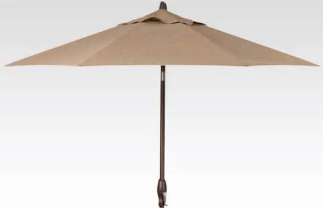 9ft Auto Tilt Umbrella - Canvas Aruba
