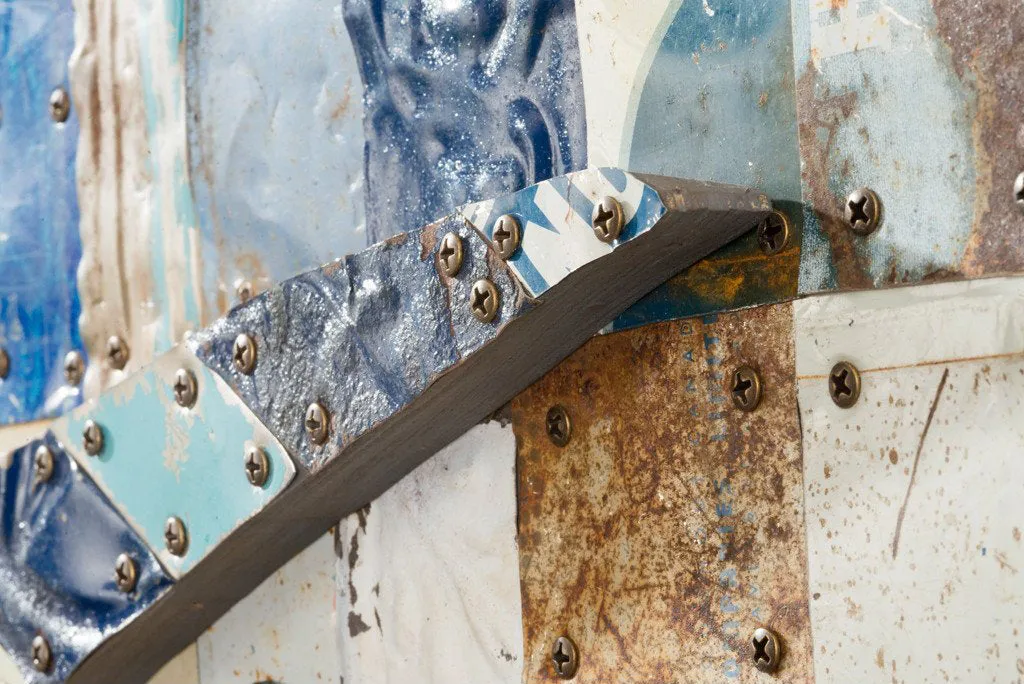 BLUE MARLIN original metal wall sculpture