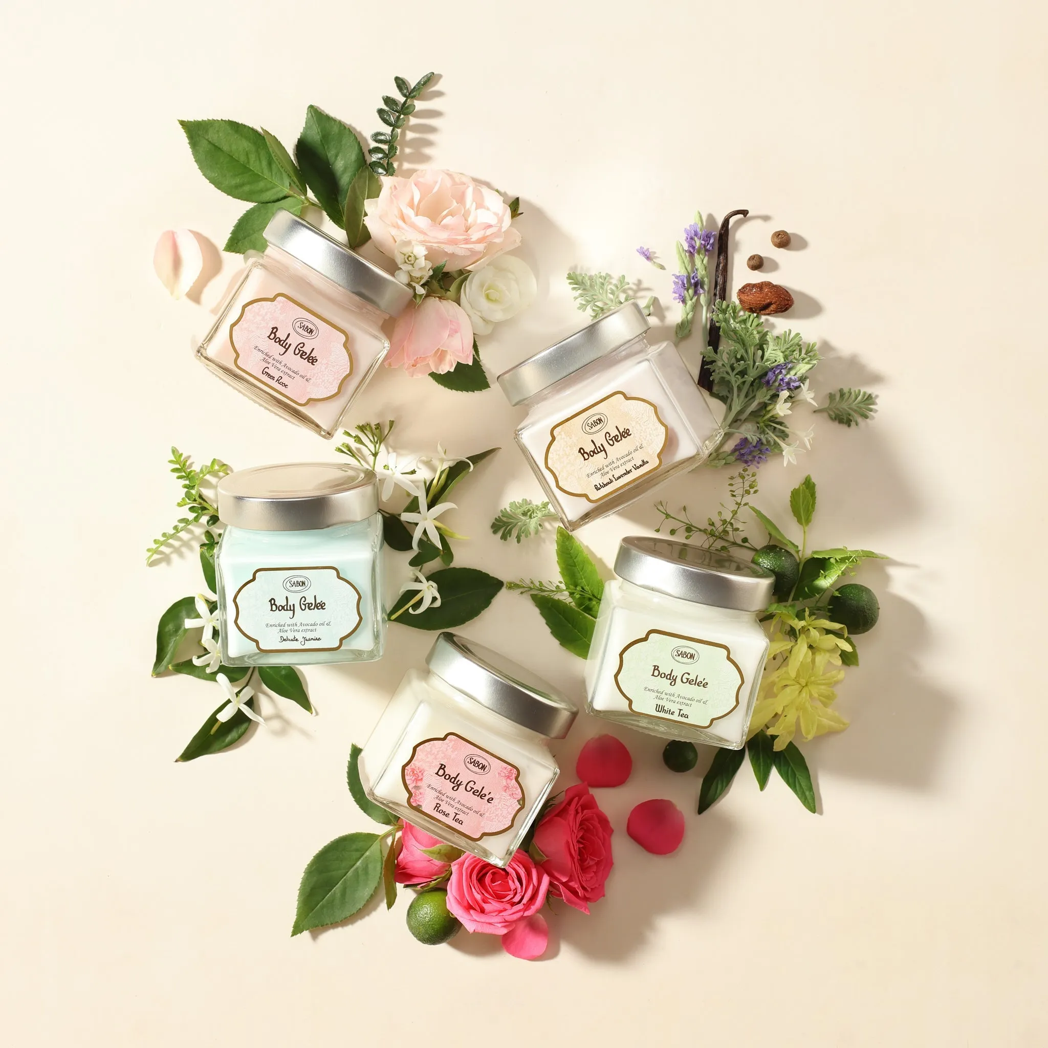Body Gelee Rose Tea 200mL