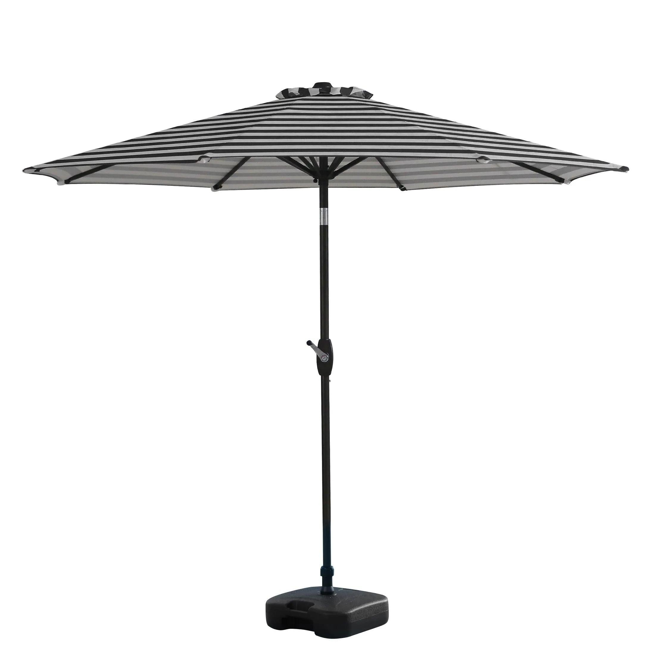 Cabana 9 Ft Patio Umbrella with Square Plastic Base Included
