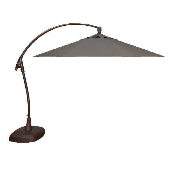 Cast Slate Sunbrella® - Cantilever Umbrella - Bronze Frame - 11 ft.
