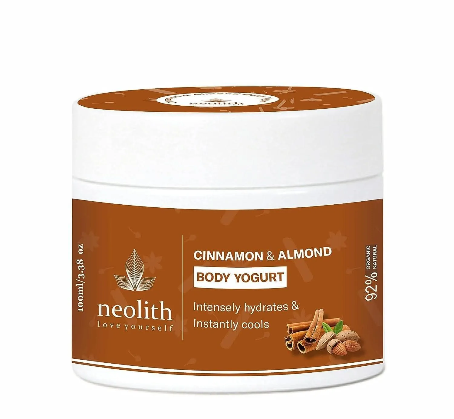 Cinnamon & almond body yogurt | NEOLITH