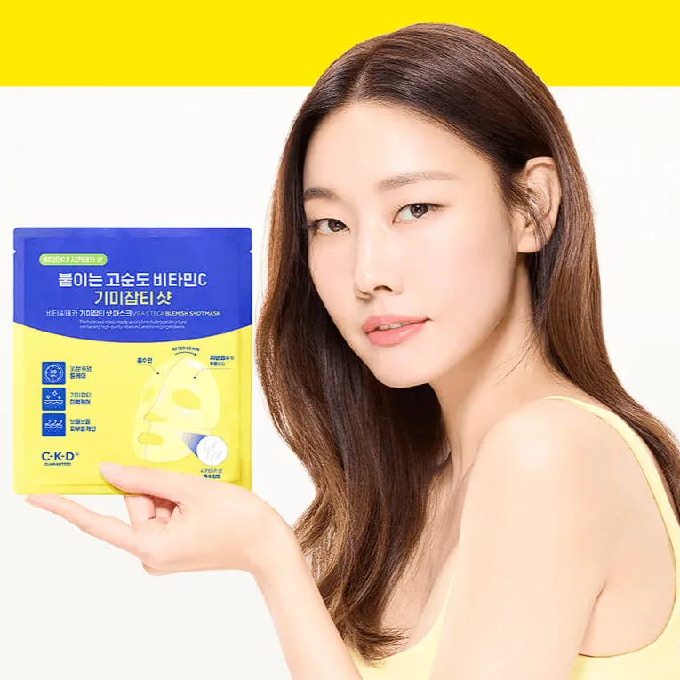 [CKD] Vita C Teca Blemish Shot Mask 34g*5EA