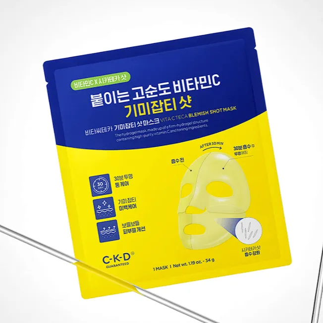 [CKD] Vita C Teca Blemish Shot Mask 34g*5EA