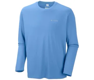 Columbia Men's PFG Zero Rules LS Shirt/White Cap