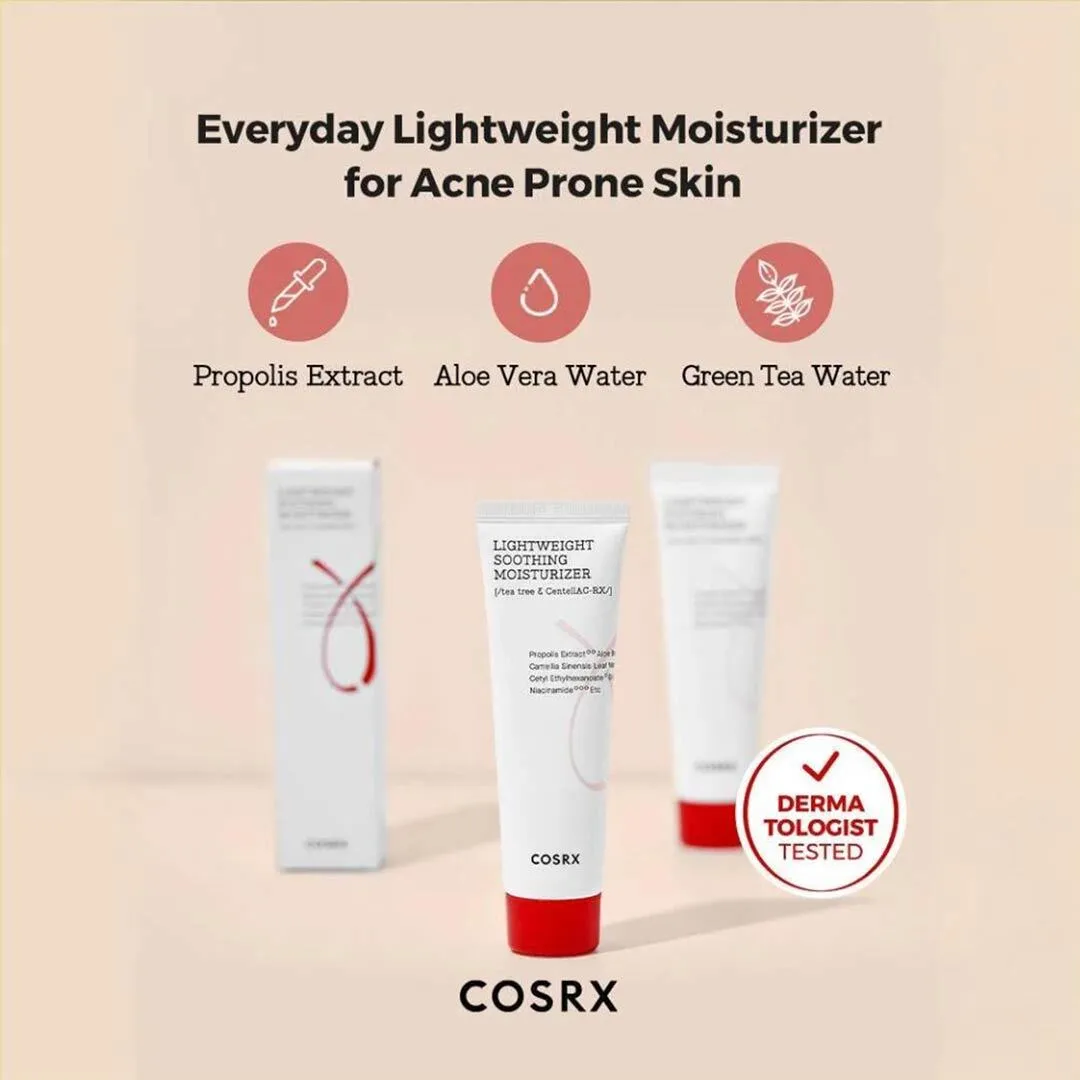 Cosrx Ac Collection Lightweight Soothing  Moisturizer