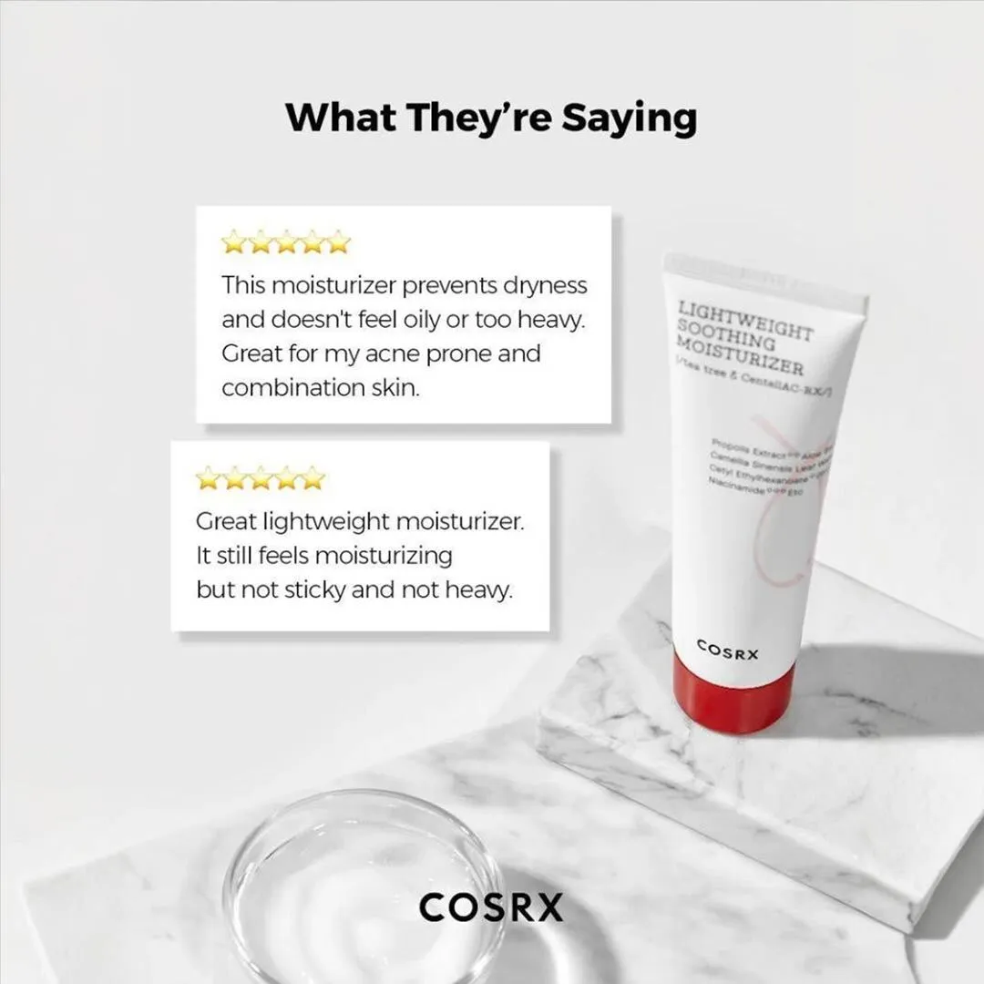 Cosrx Ac Collection Lightweight Soothing  Moisturizer