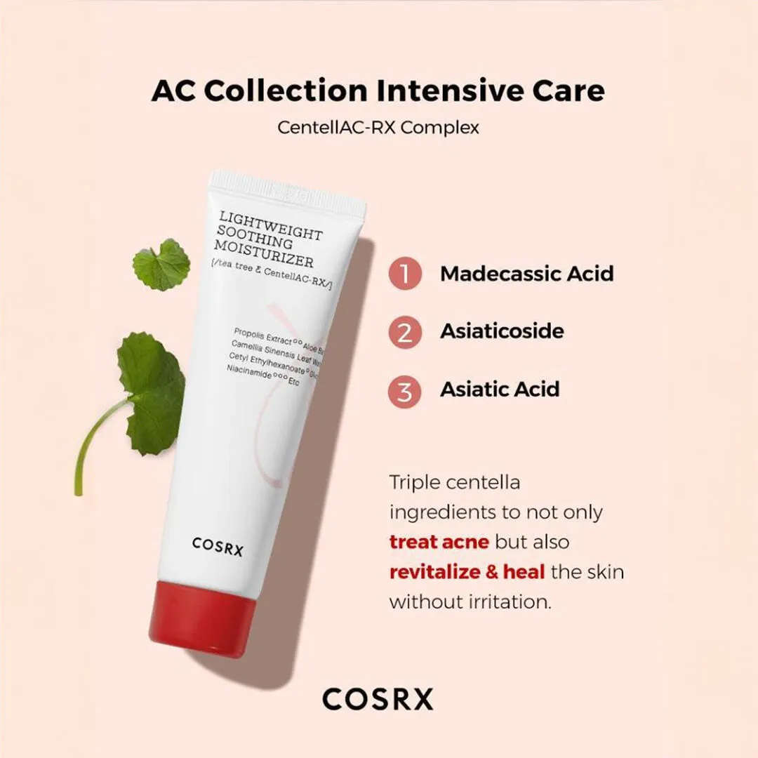 Cosrx Ac Collection Lightweight Soothing  Moisturizer