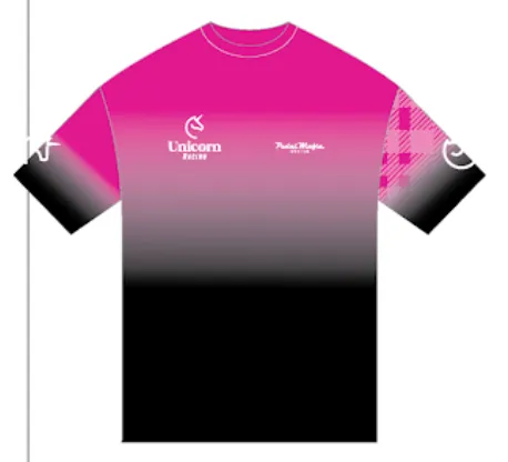 Custom Tech Tee- Unicorn