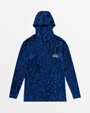 Everyday Hooded Surf Tee - Monaco Blue