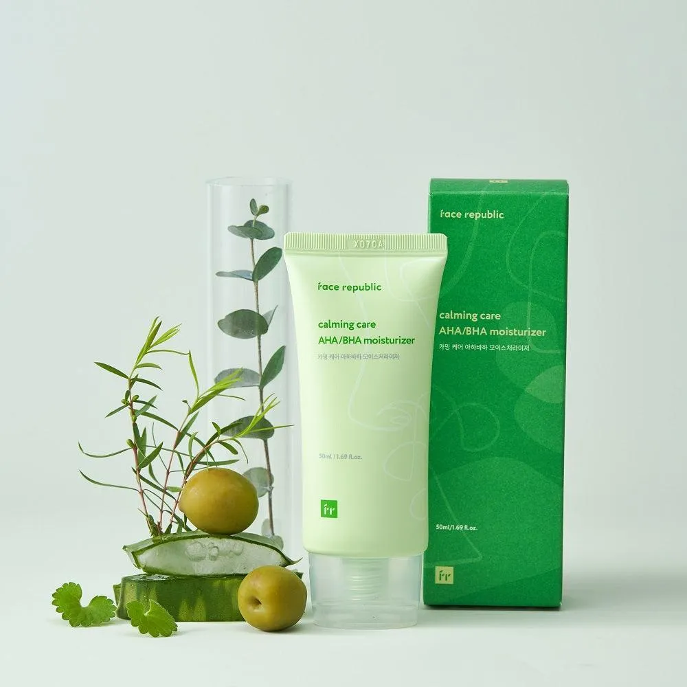 [Face Republic] Calming Care AHA BHA Moisturizer 50ml