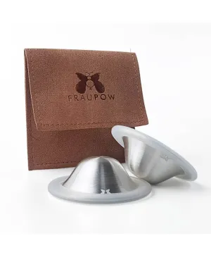 Fraupow Silver Nipple Shield Healing Cups - Size 1
