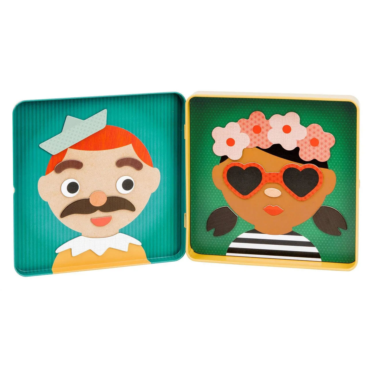 Funny Faces On-The-Go Magnetic Play Set