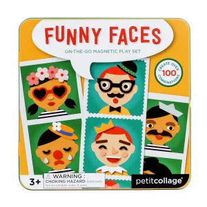Funny Faces On-The-Go Magnetic Play Set