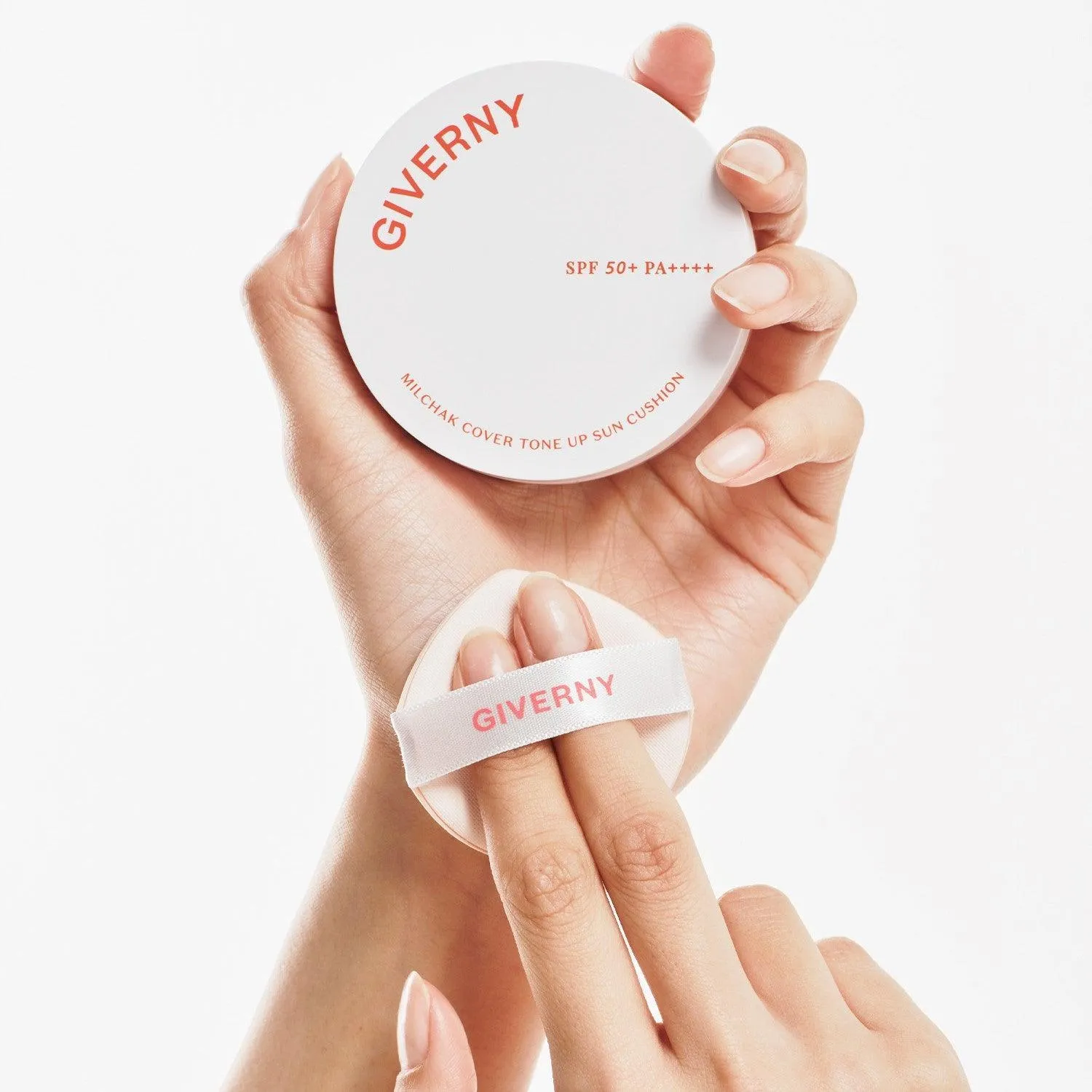 [GIVERNY] Milchak Cover Tone Up Sun Cushion SPF 50  PA     12g