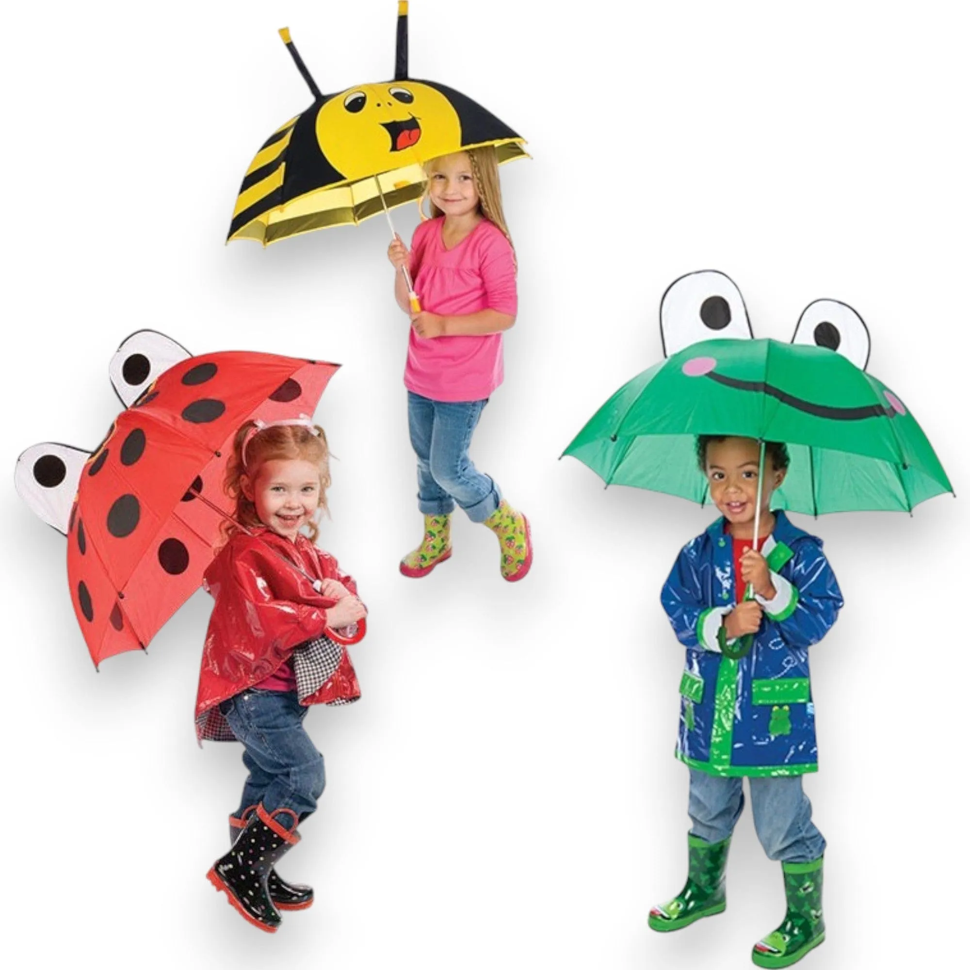 Happy Umbrella Friends