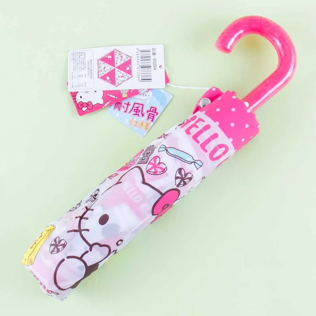 Hello Kitty Sweet Candies Portable Foldable Umbrella