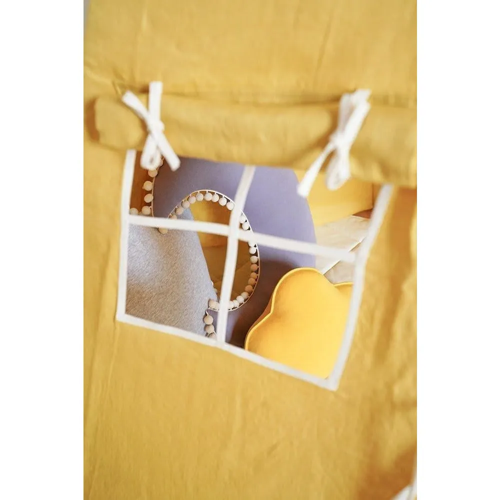 Honey Linen Teepee Tent