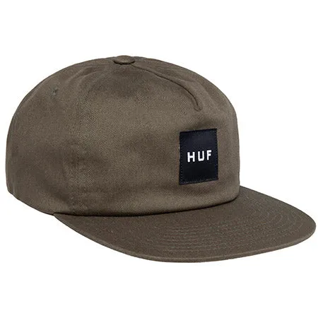 HUF Essential Unstructured Box Snap-Back Hat
