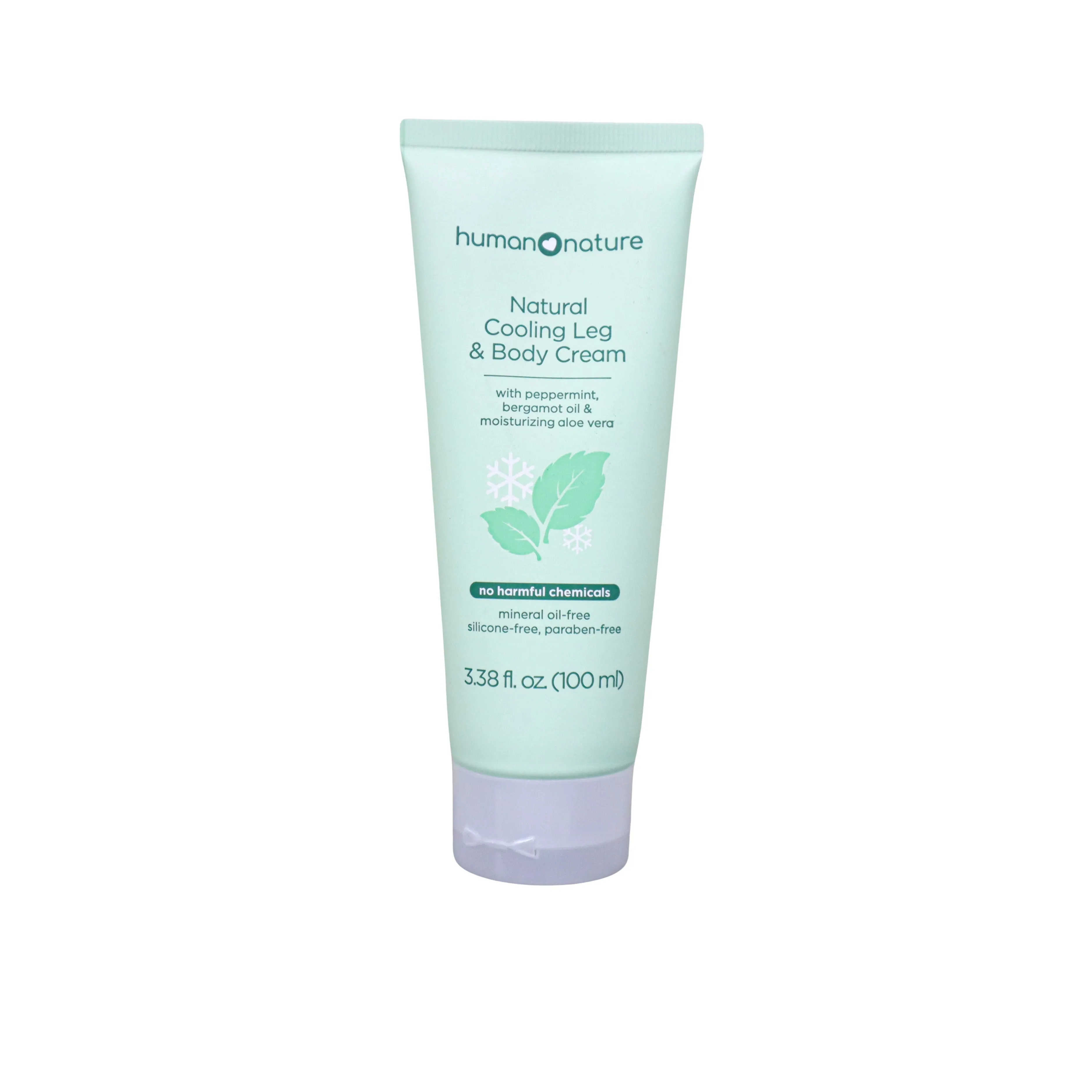 Human Nature Natural Cooling Leg & Body Cream 100ml