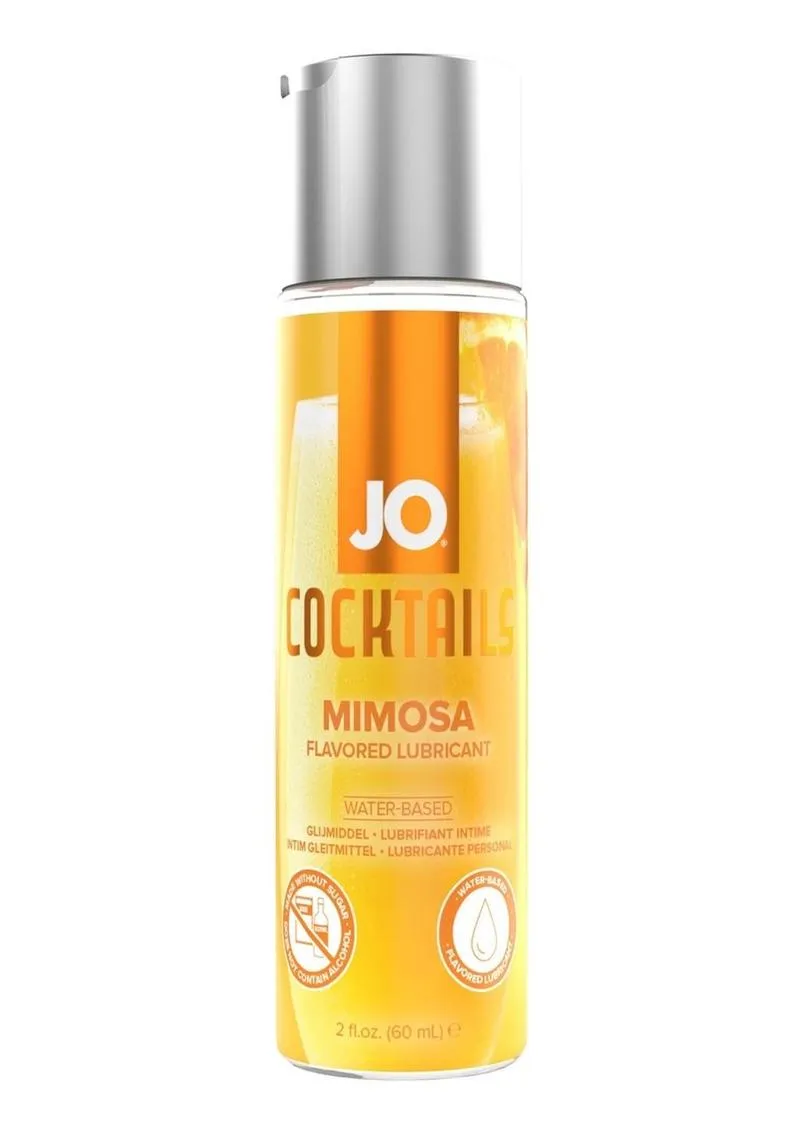 JO Cocktails Water Based Flavored Lubricant - Mimosa