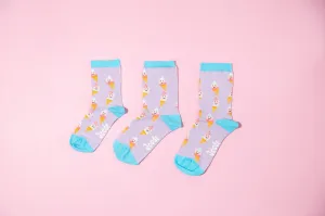 Kids Smiley Ice Cream Socks
