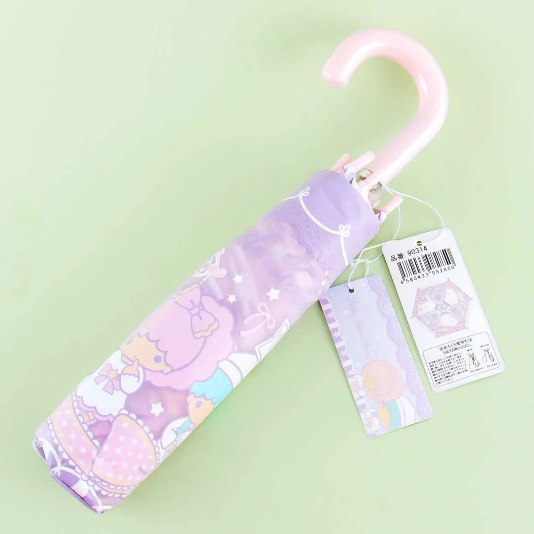 Little Twin Stars Sweet Dreams Portable Foldable Umbrella