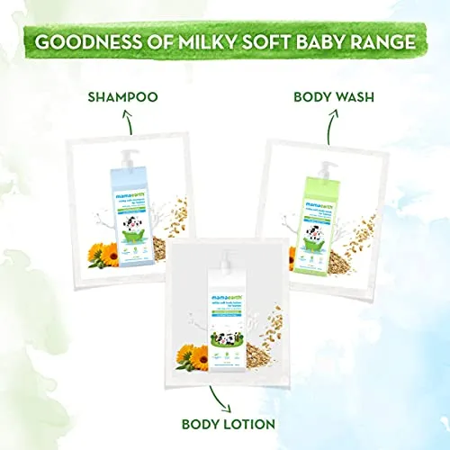 Mamaearth Milky Soft Body Lotion with Oats, Milk & Calendula - 400 ml