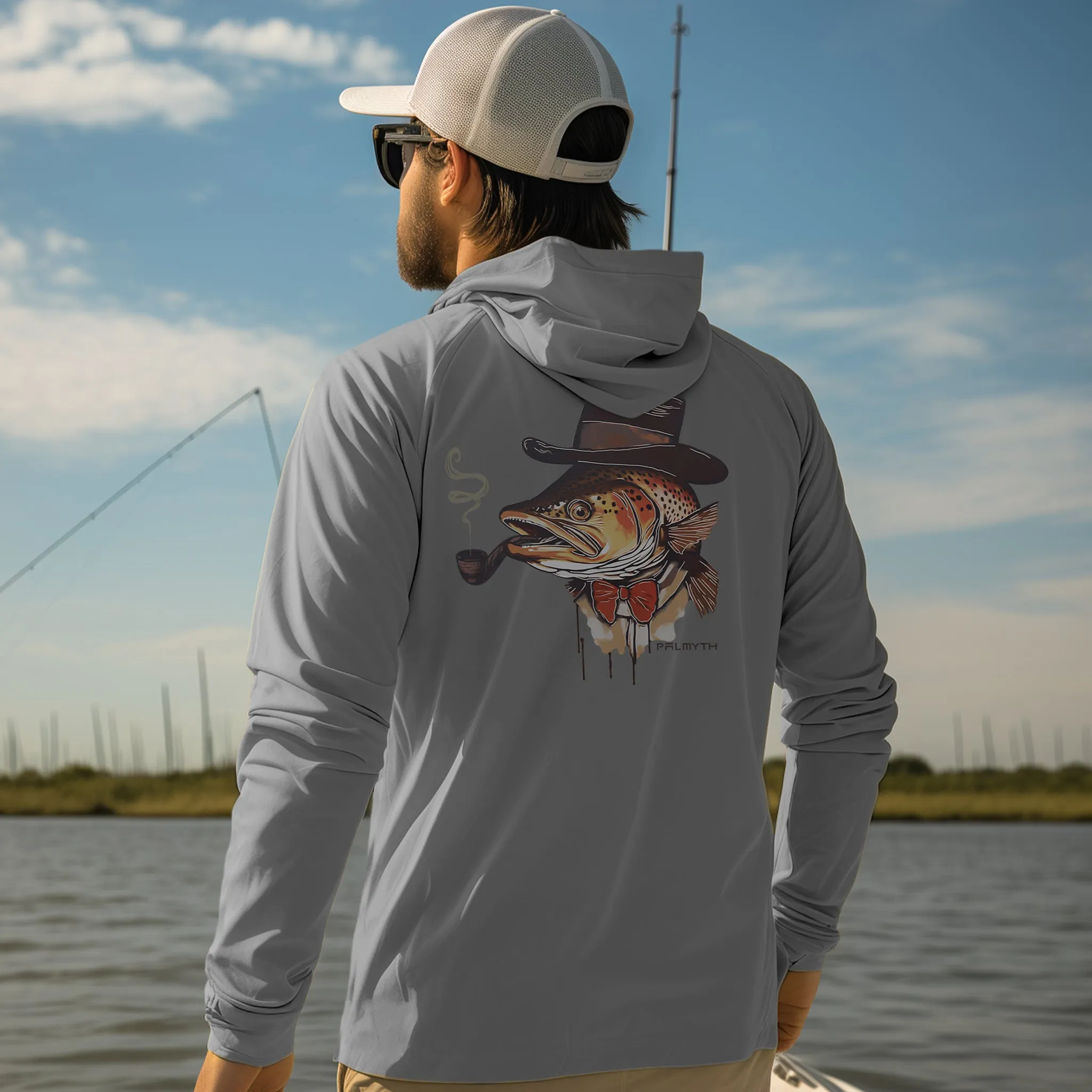 Men Long Sleeve Hoody UPF 50  Shirts