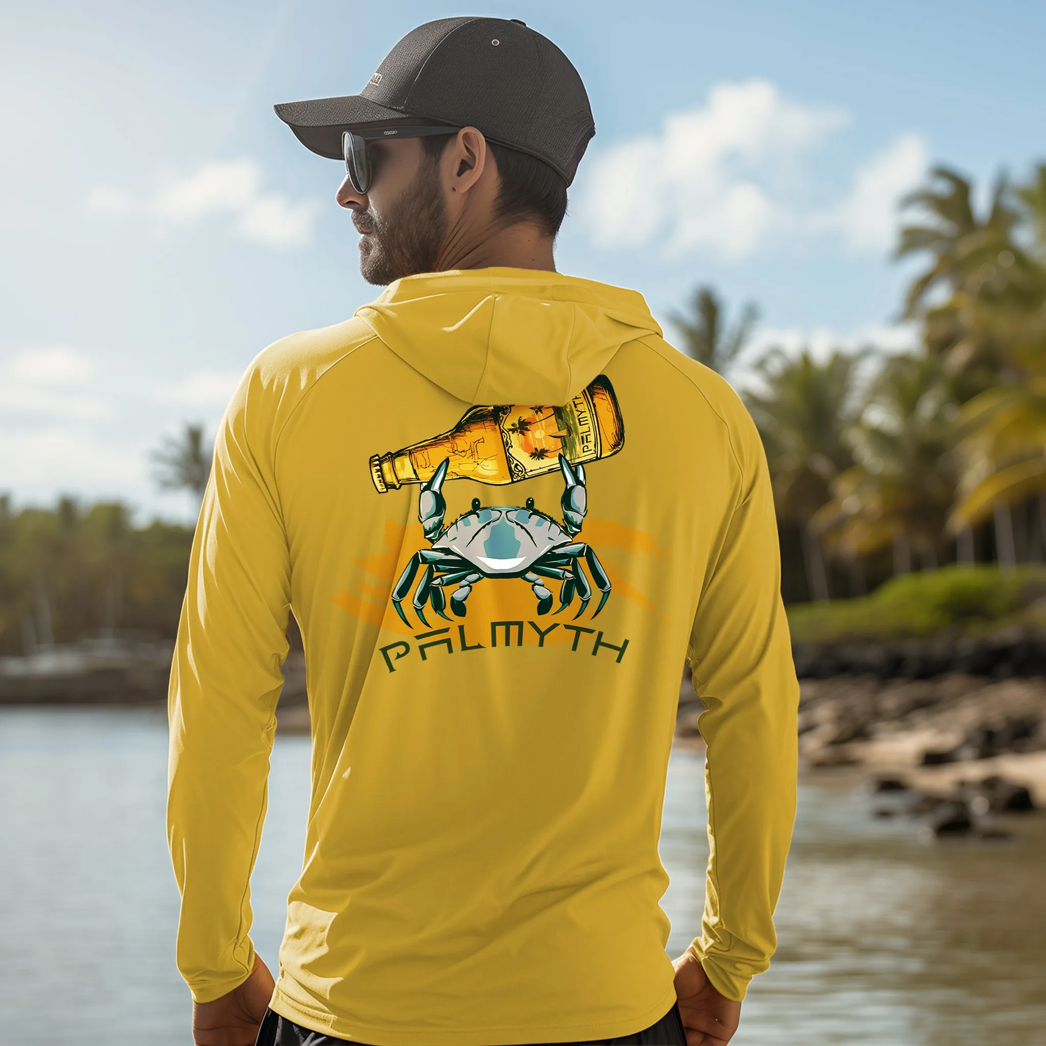 Men Long Sleeve Hoody UPF 50  Shirts
