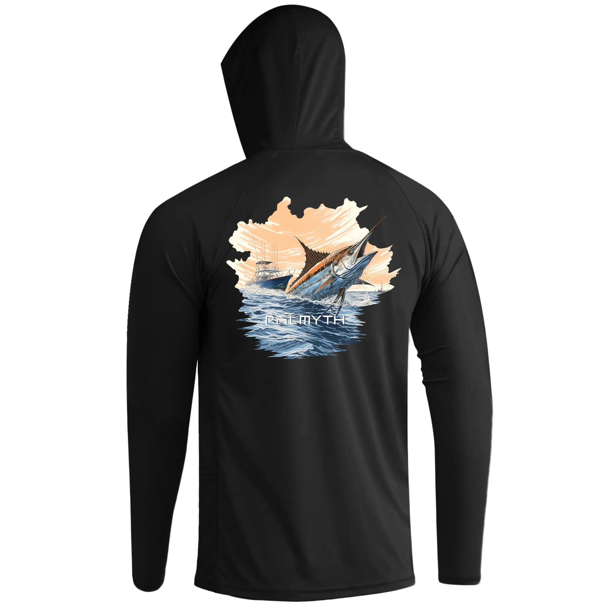 Men Long Sleeve Hoody UPF 50  Shirts