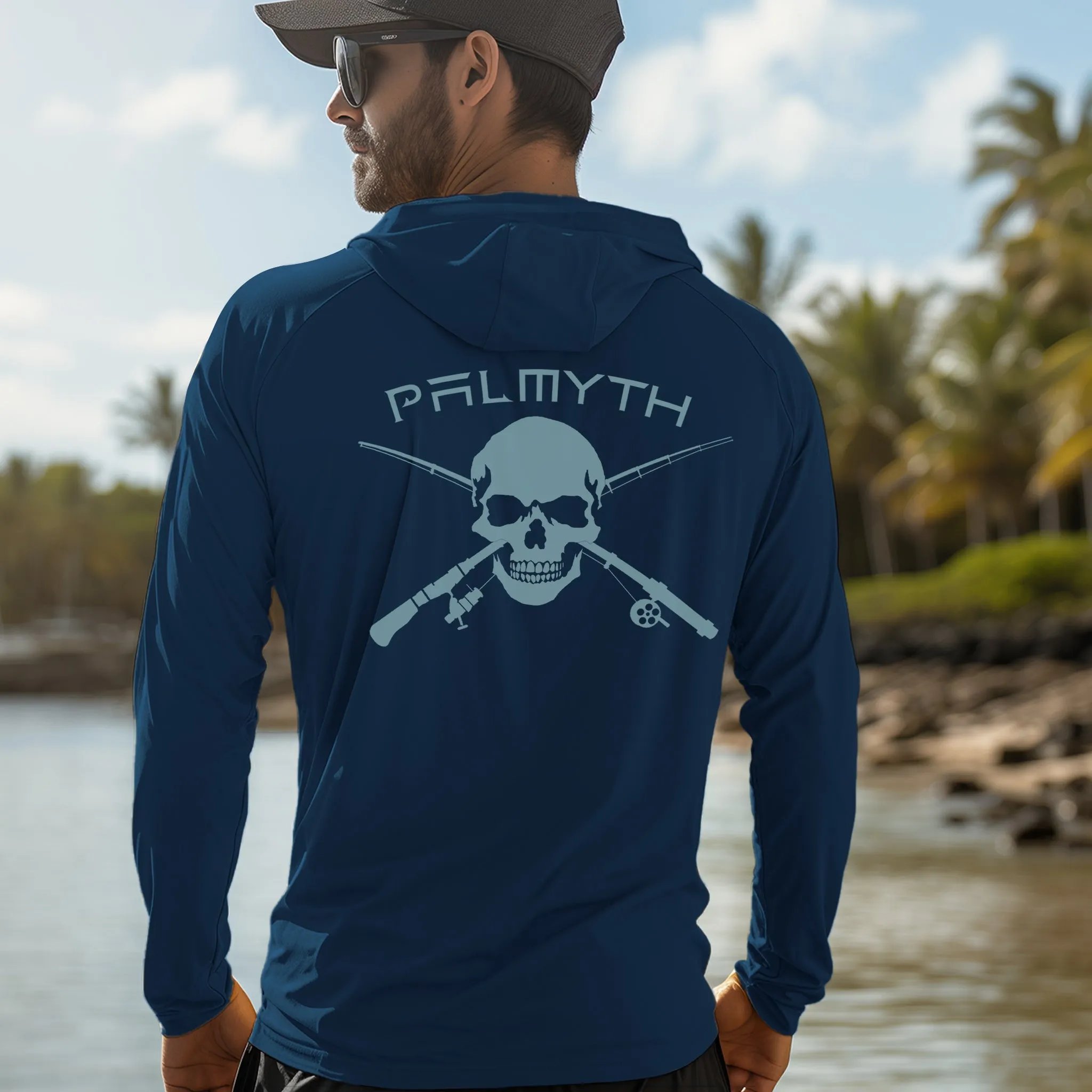 Men Long Sleeve Hoody UPF 50  Shirts