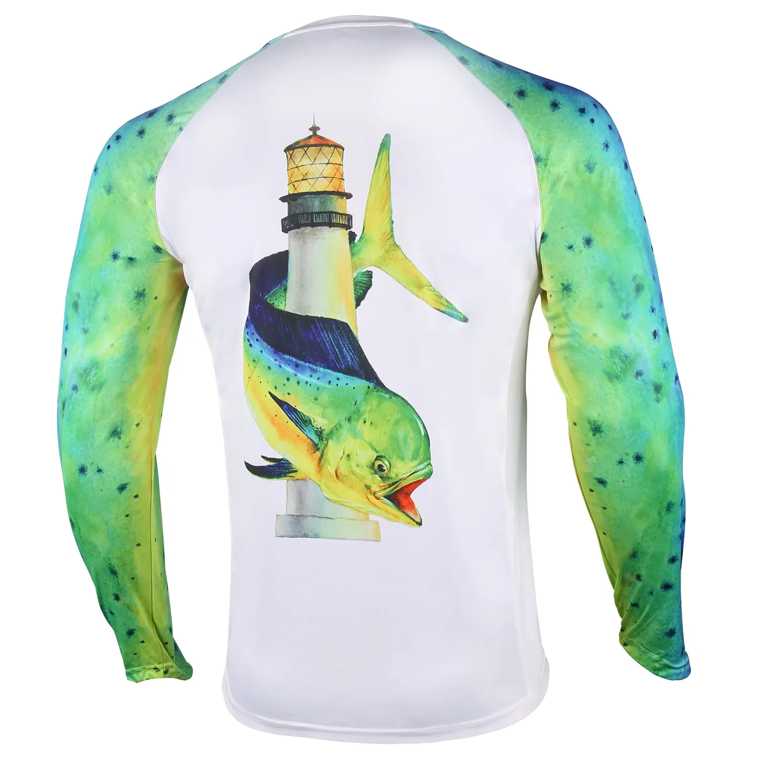 Men Long Sleeve Shirts with Pocket UPF 50 