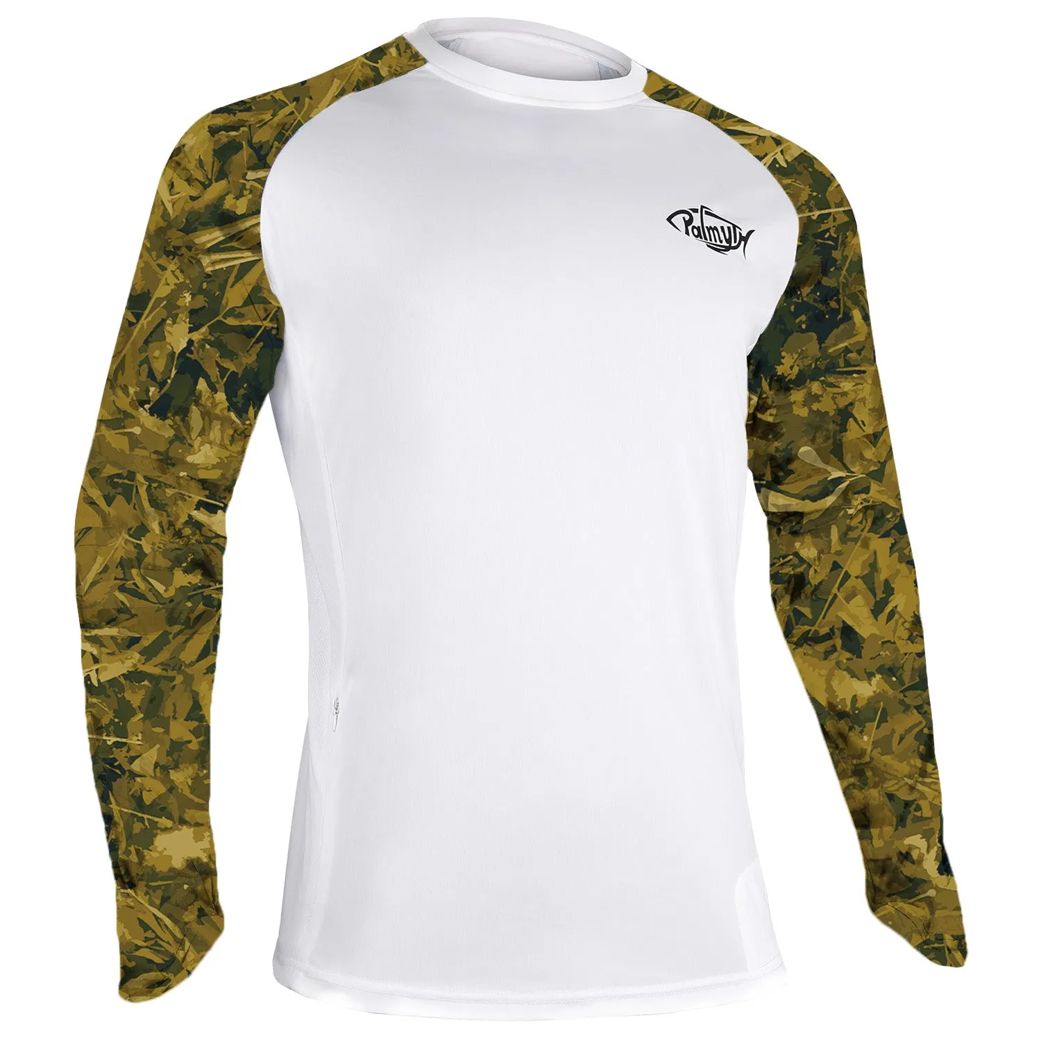 Men Long Sleeve Shirts with Pocket UPF 50 