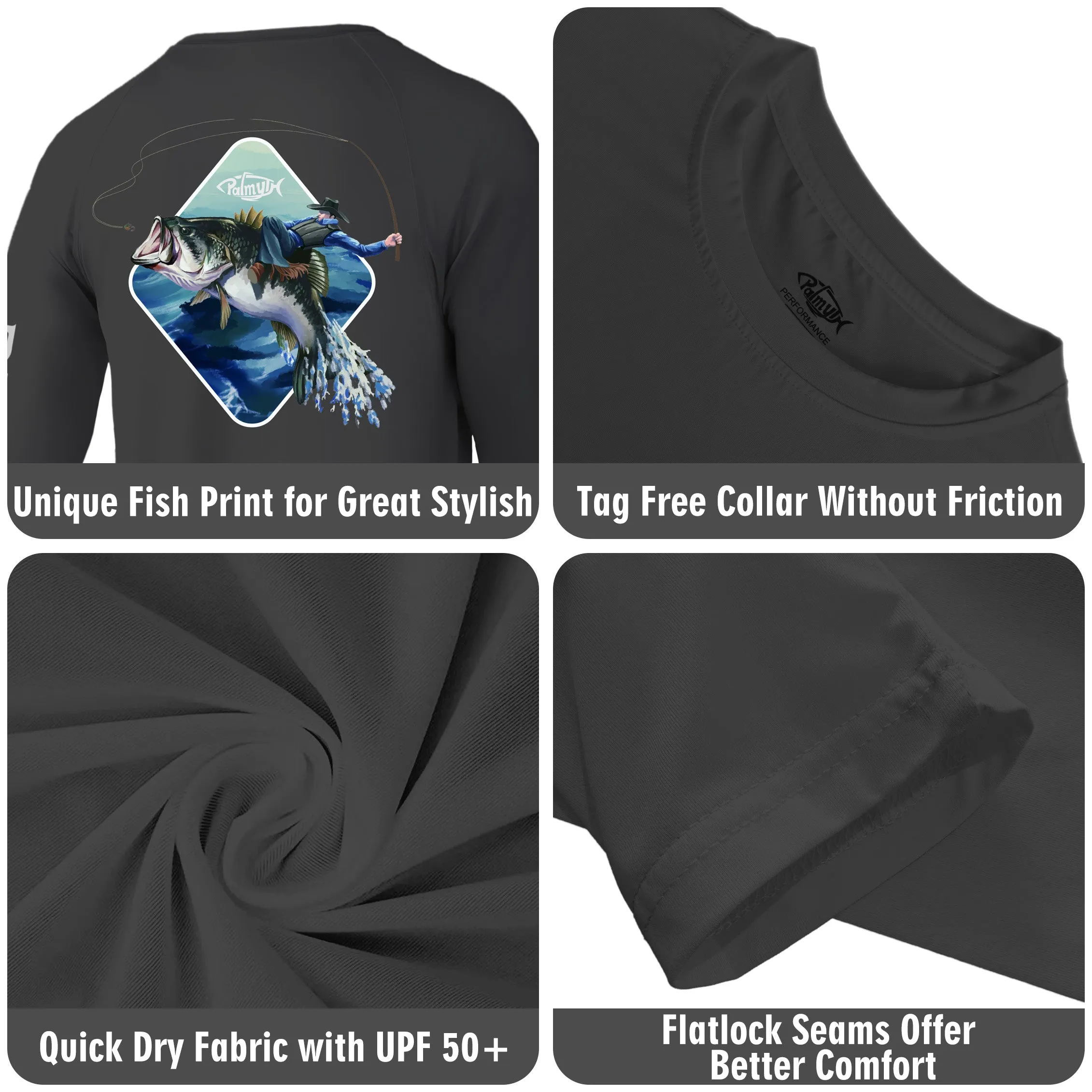 Men Long Sleeve UPF 50  Shirts