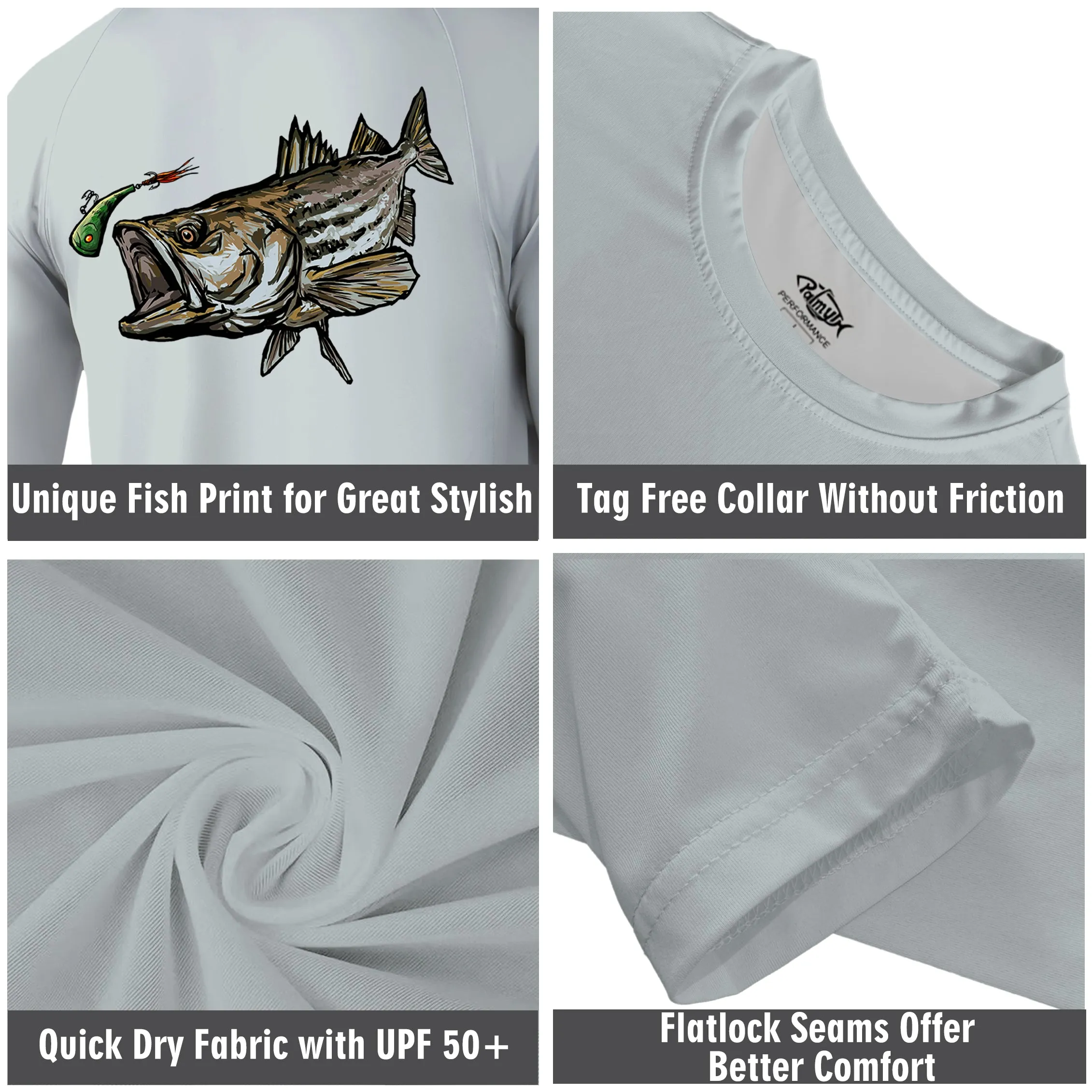 Men Long Sleeve UPF 50  Shirts
