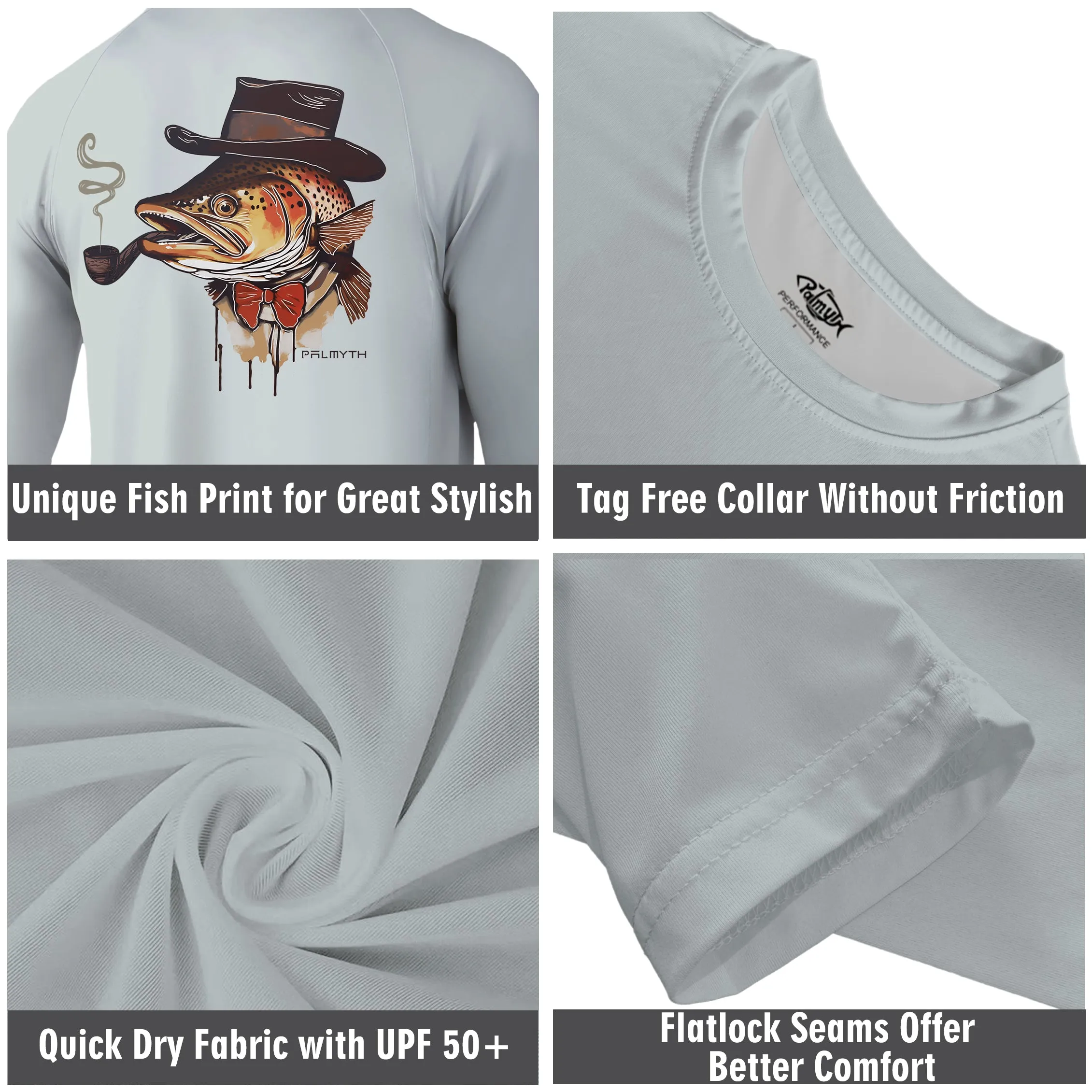 Men Long Sleeve UPF 50  Shirts