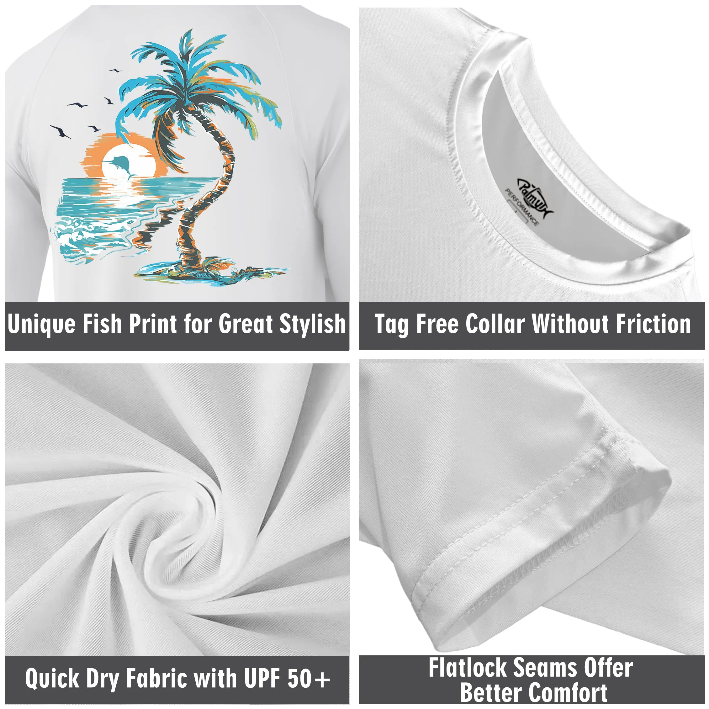 Men Long Sleeve UPF 50  Shirts