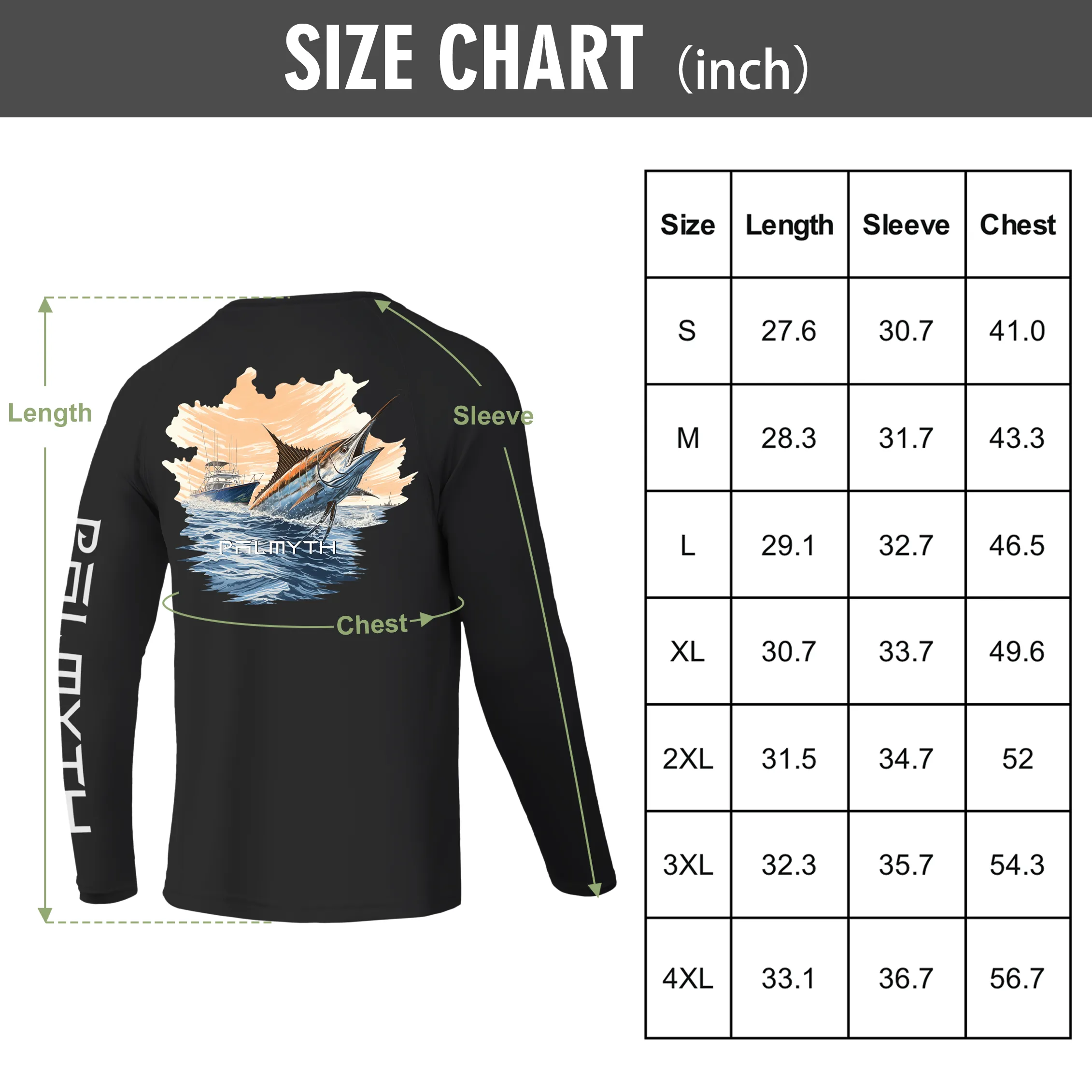 Men Long Sleeve UPF 50  Shirts