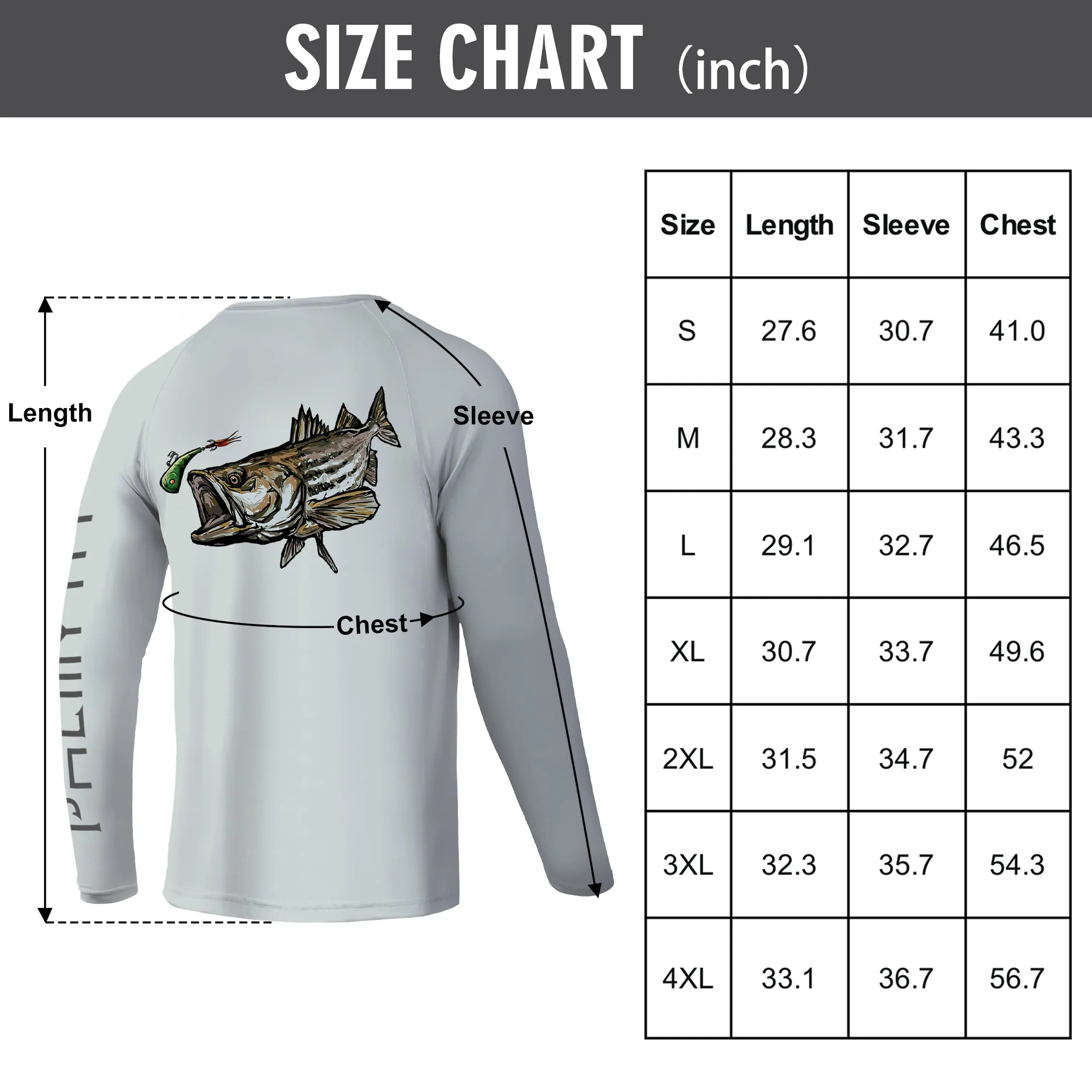 Men Long Sleeve UPF 50  Shirts