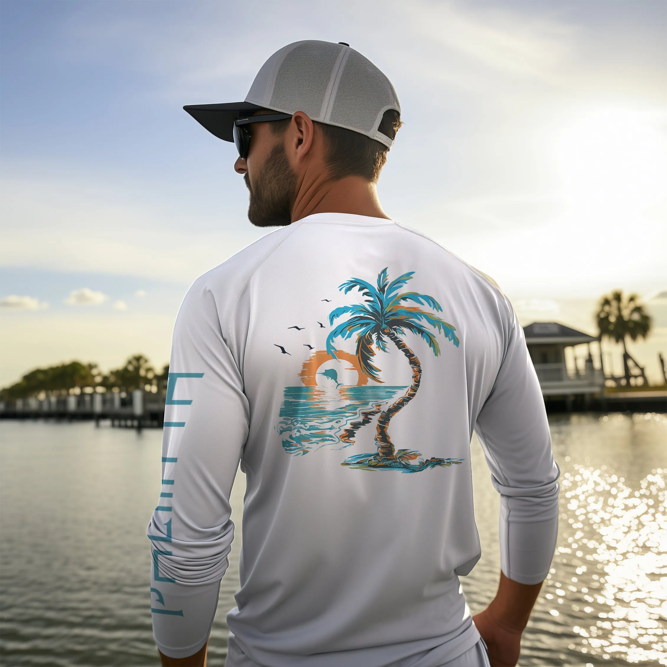 Men Long Sleeve UPF 50  Shirts