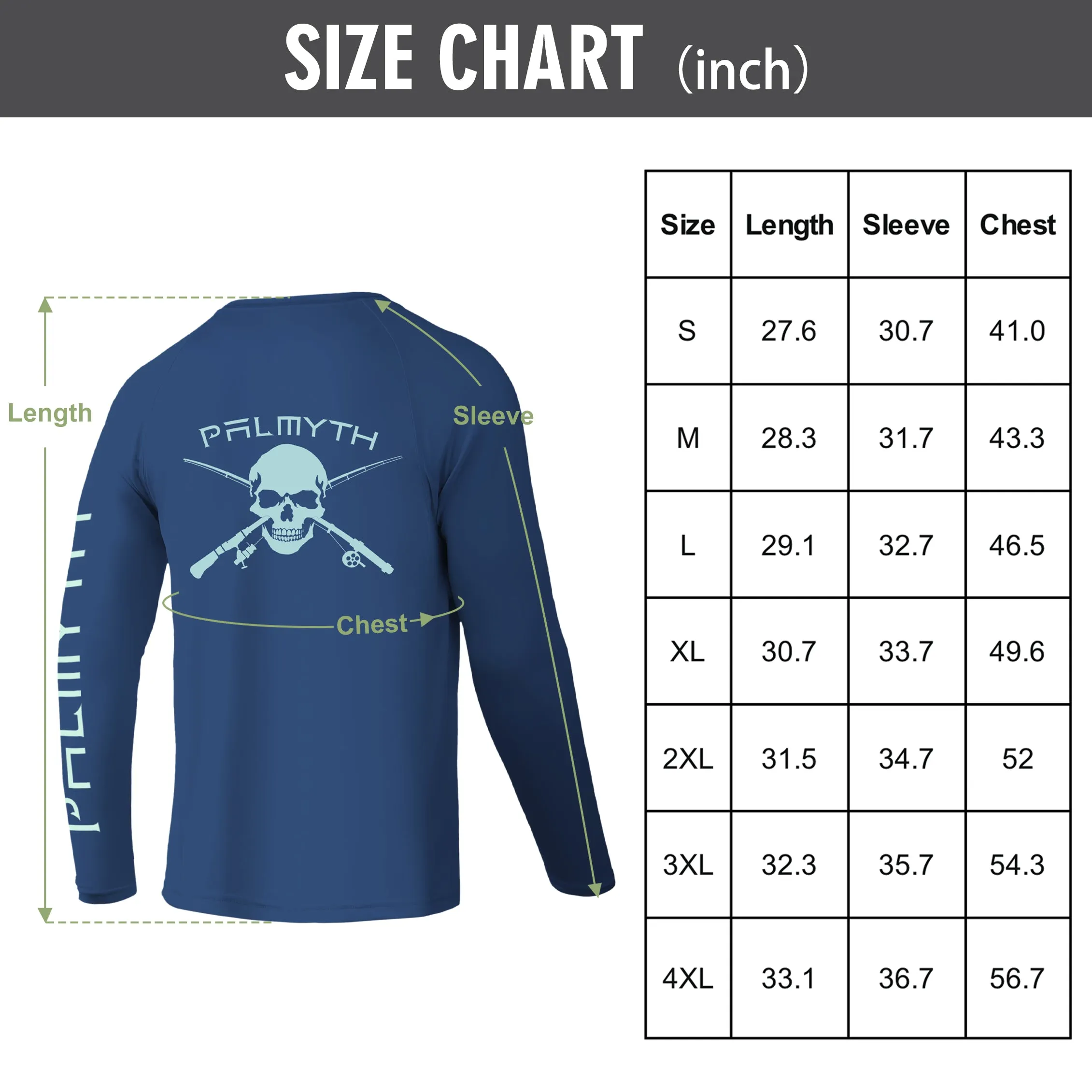 Men Long Sleeve UPF 50  Shirts