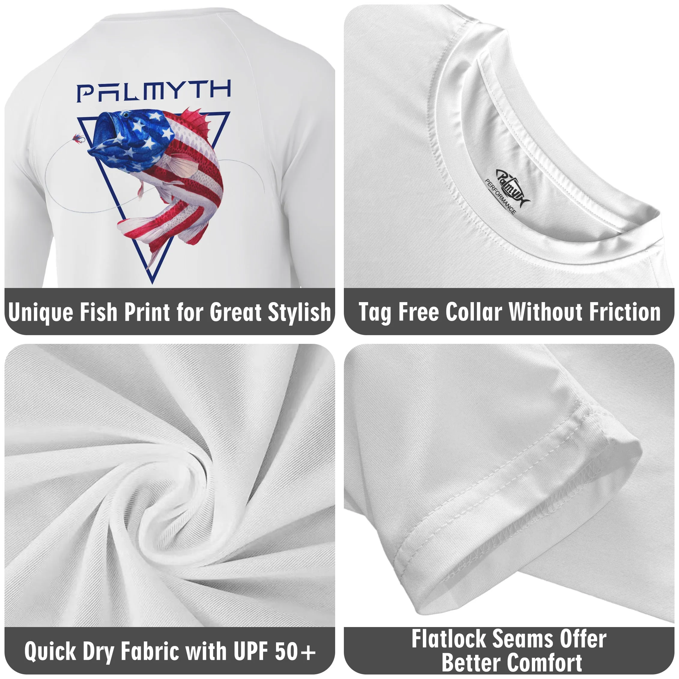 Men Long Sleeve UPF 50  Shirts