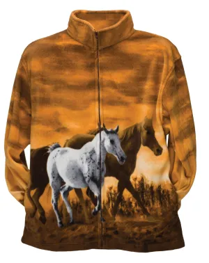 MENS/WOMENS R'LIXIO WILDLIFE HORSE ANIMAL JACKET